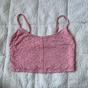Garage Blush Lace Bandeau